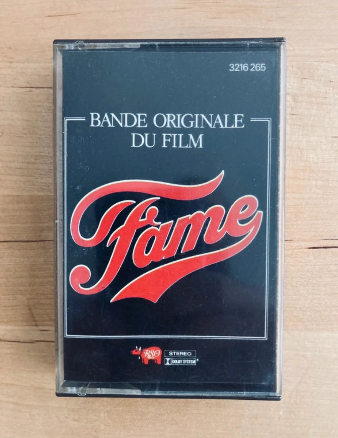 Cassette audio OST Fame.